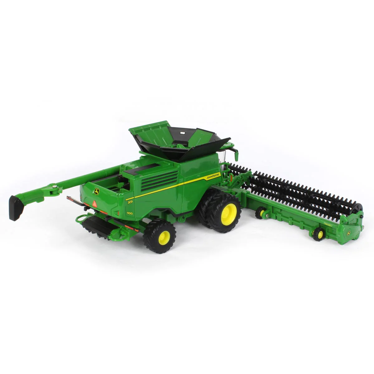1/64 John Deere X9 1100 Combine with Duals, Corn Head & Grain Head, ERTL Prestige Collection - Image 3