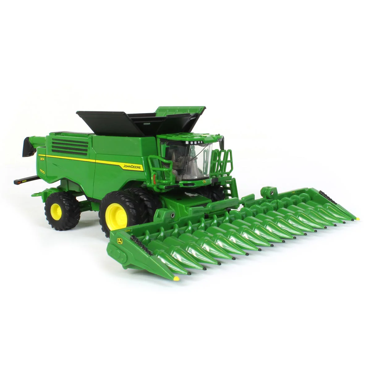 1/64 John Deere X9 1100 Combine with Duals, Corn Head & Grain Head, ERTL Prestige Collection - Image 6