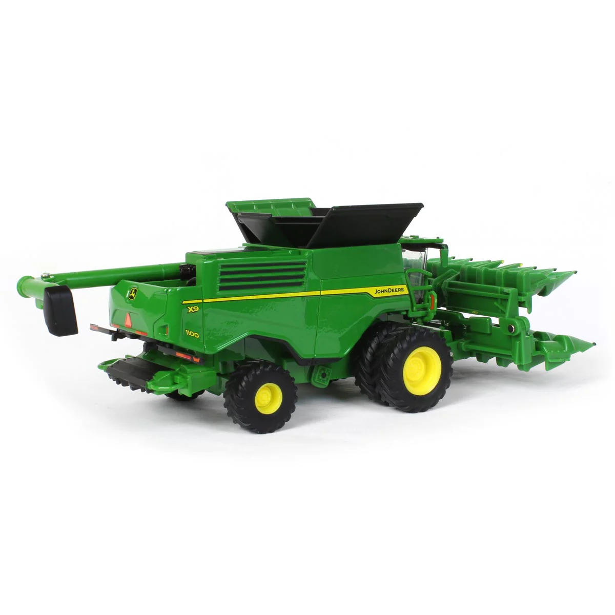 1/64 John Deere X9 1100 Combine with Duals, Corn Head & Grain Head, ERTL Prestige Collection - Image 7