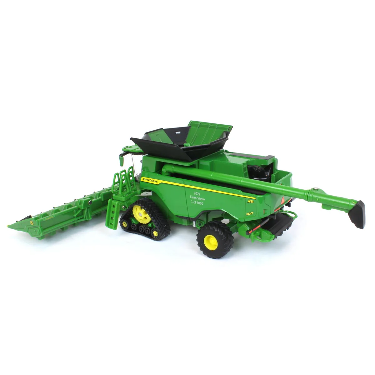 1/64 John Deere X9 1100 Tracked Combine, 2021 Farm Show Limited Edition by ERTL - Image 4