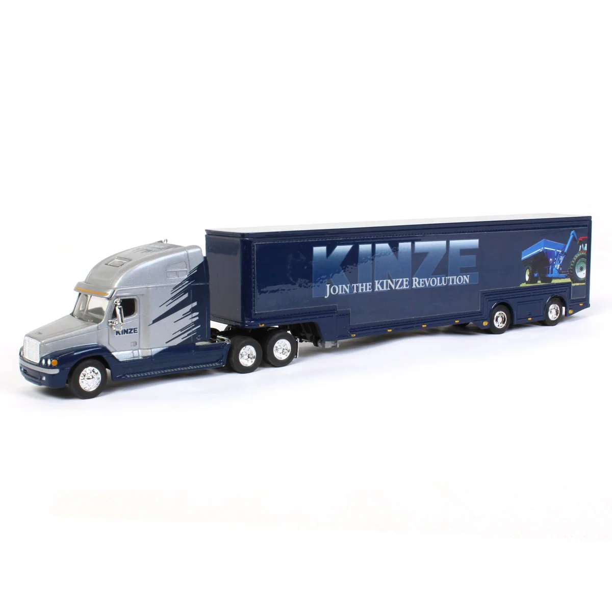 1/64 Kinze Semi Truck with Join the Kinze Revolution Trailer by SpecCast