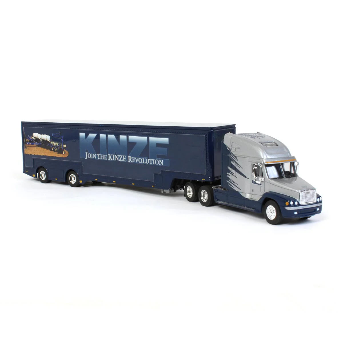 1/64 Kinze Semi Truck with Join the Kinze Revolution Trailer by SpecCast - Image 2