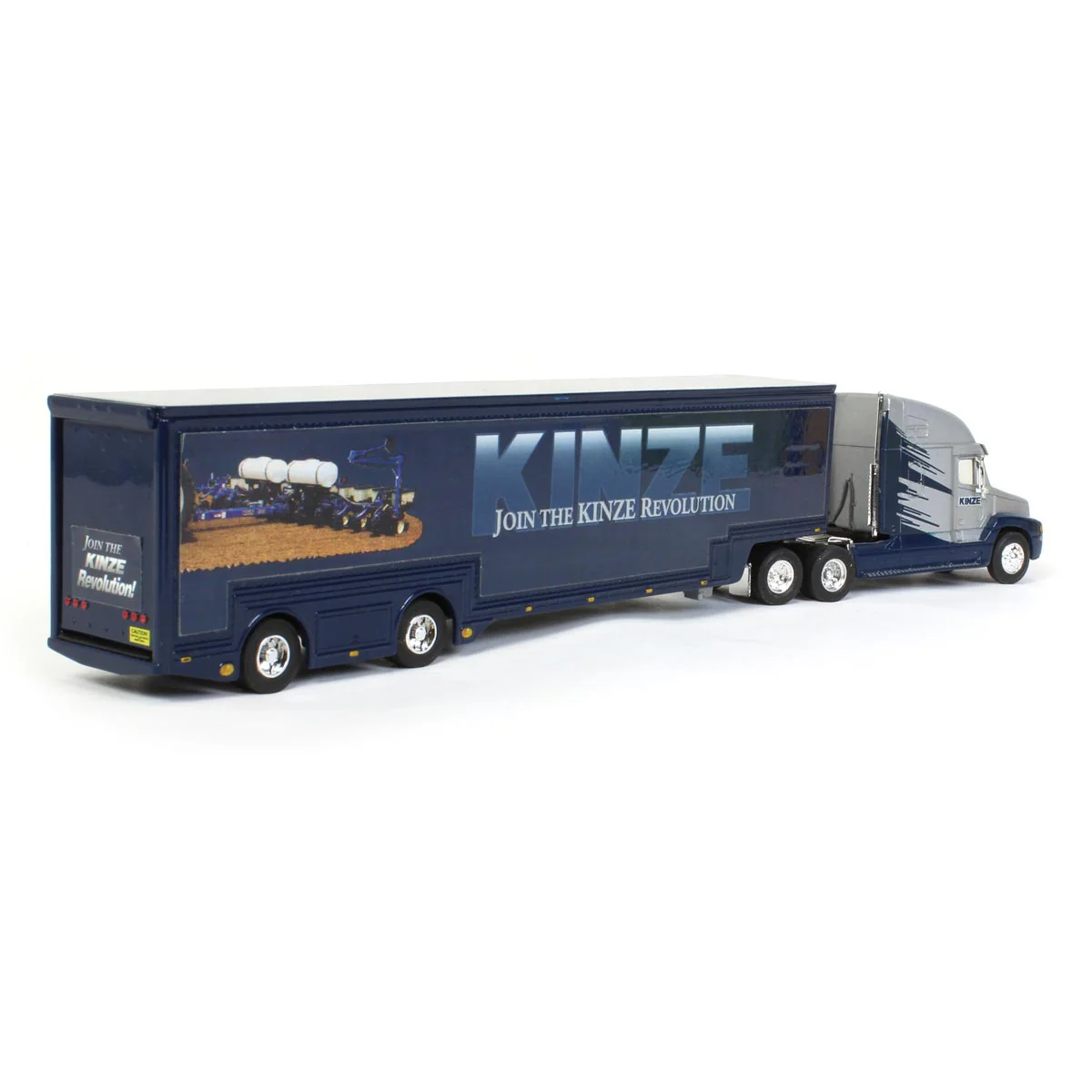 1/64 Kinze Semi Truck with Join the Kinze Revolution Trailer by SpecCast - Image 3