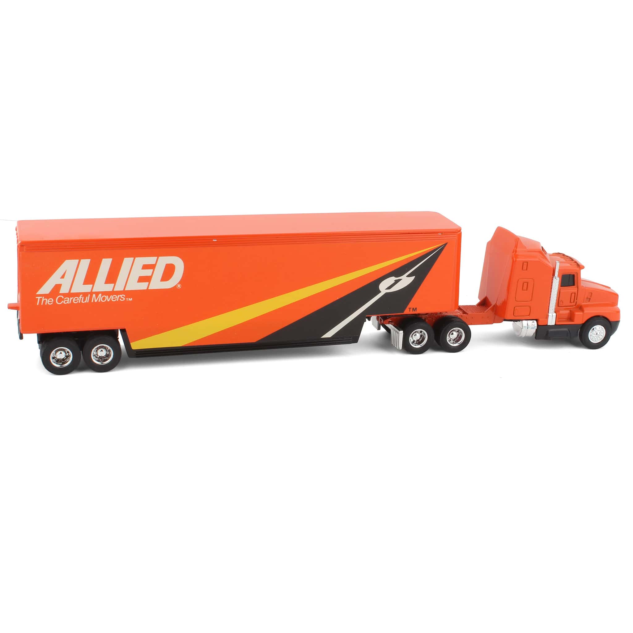 1/64 Kenworth T600A Semi Truck with Allied Movers Trailer by ERTL - Image 2