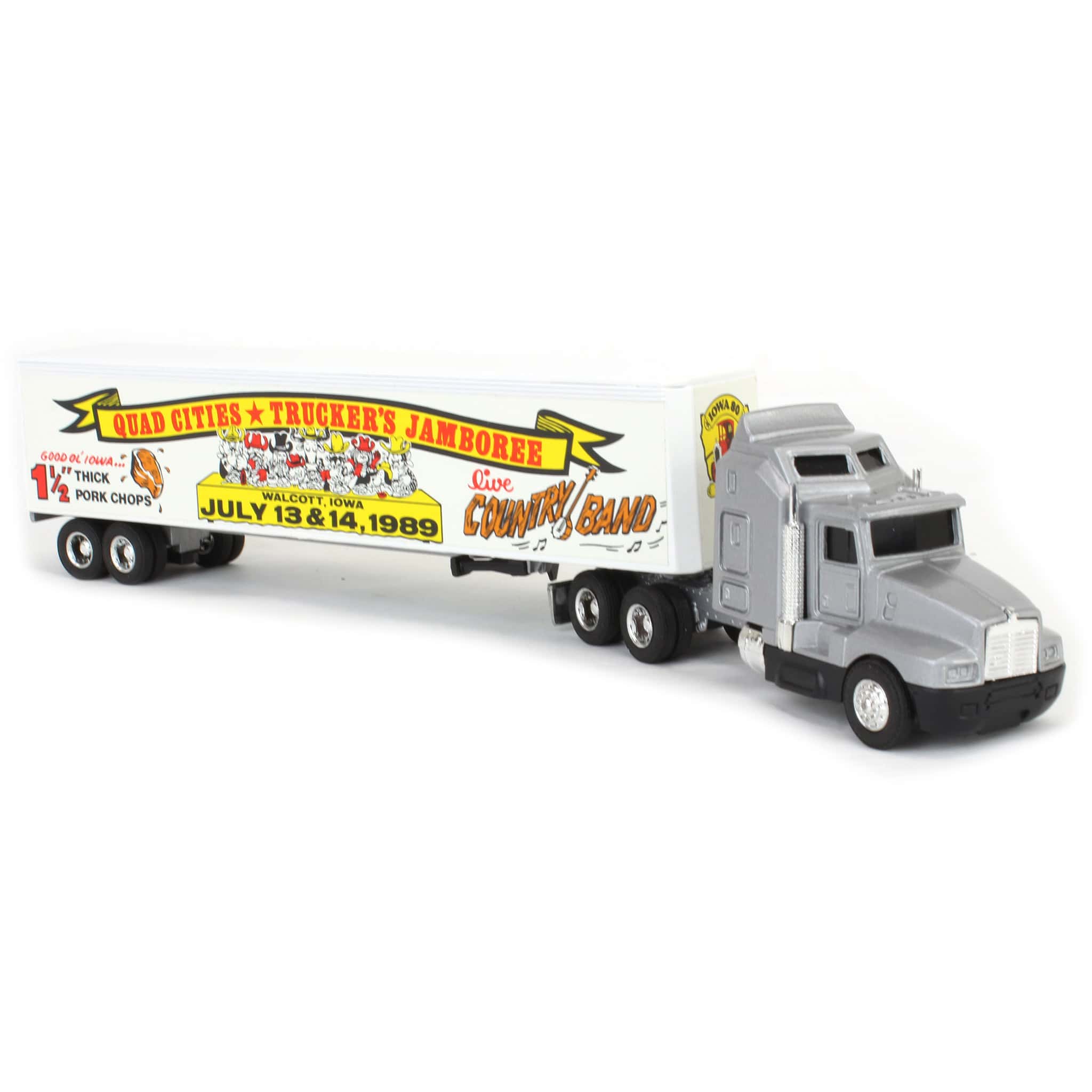 1/64 Kenworth T600A Trucker's Jamboree 1989, Walcott, Iowa - Image 2