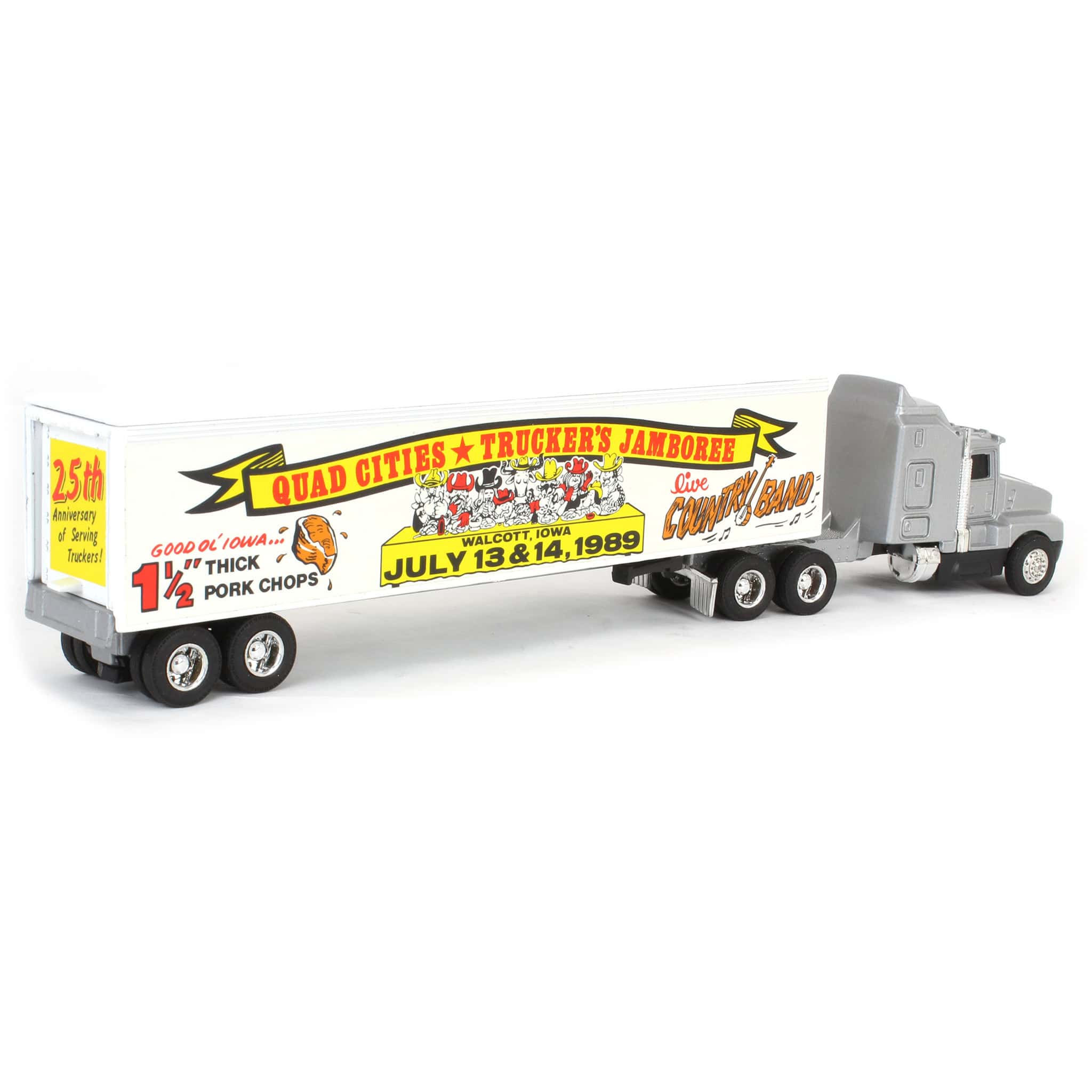 1/64 Kenworth T600A Trucker's Jamboree 1989, Walcott, Iowa - Image 3