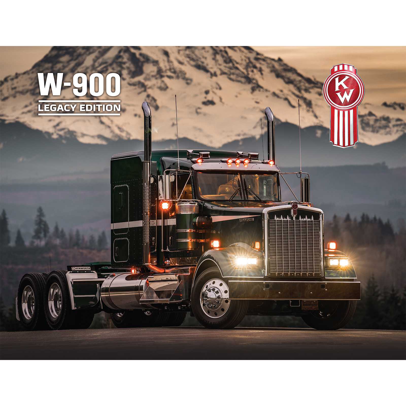 1/64 Kenworth W900L Legacy Edition Set with 11 Trucks, DCP by First Gear Limited Edition - Only 1,000 Made! - Image 3