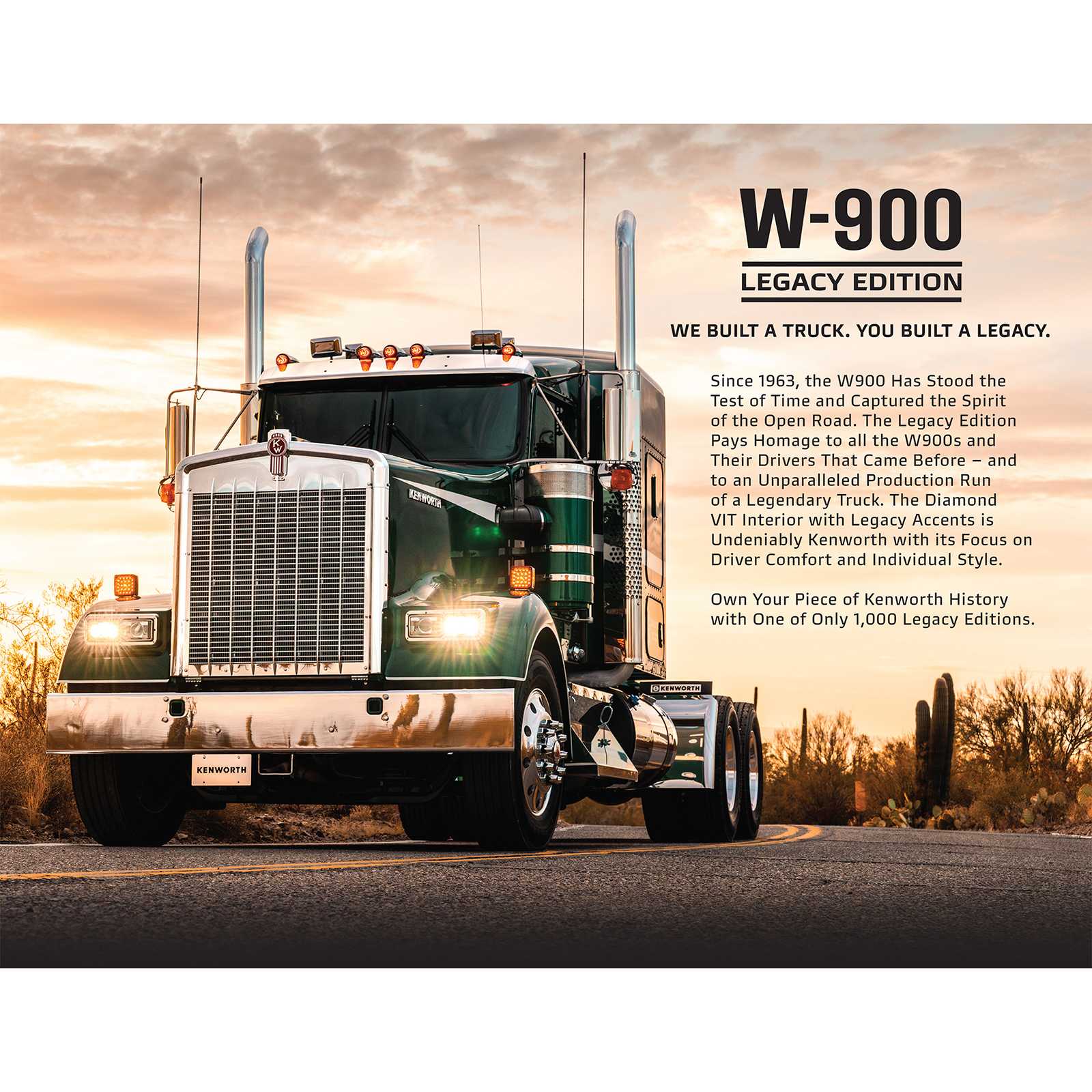 1/64 Kenworth W900L Legacy Edition Set with 11 Trucks, DCP by First Gear Limited Edition - Only 1,000 Made! - Image 4