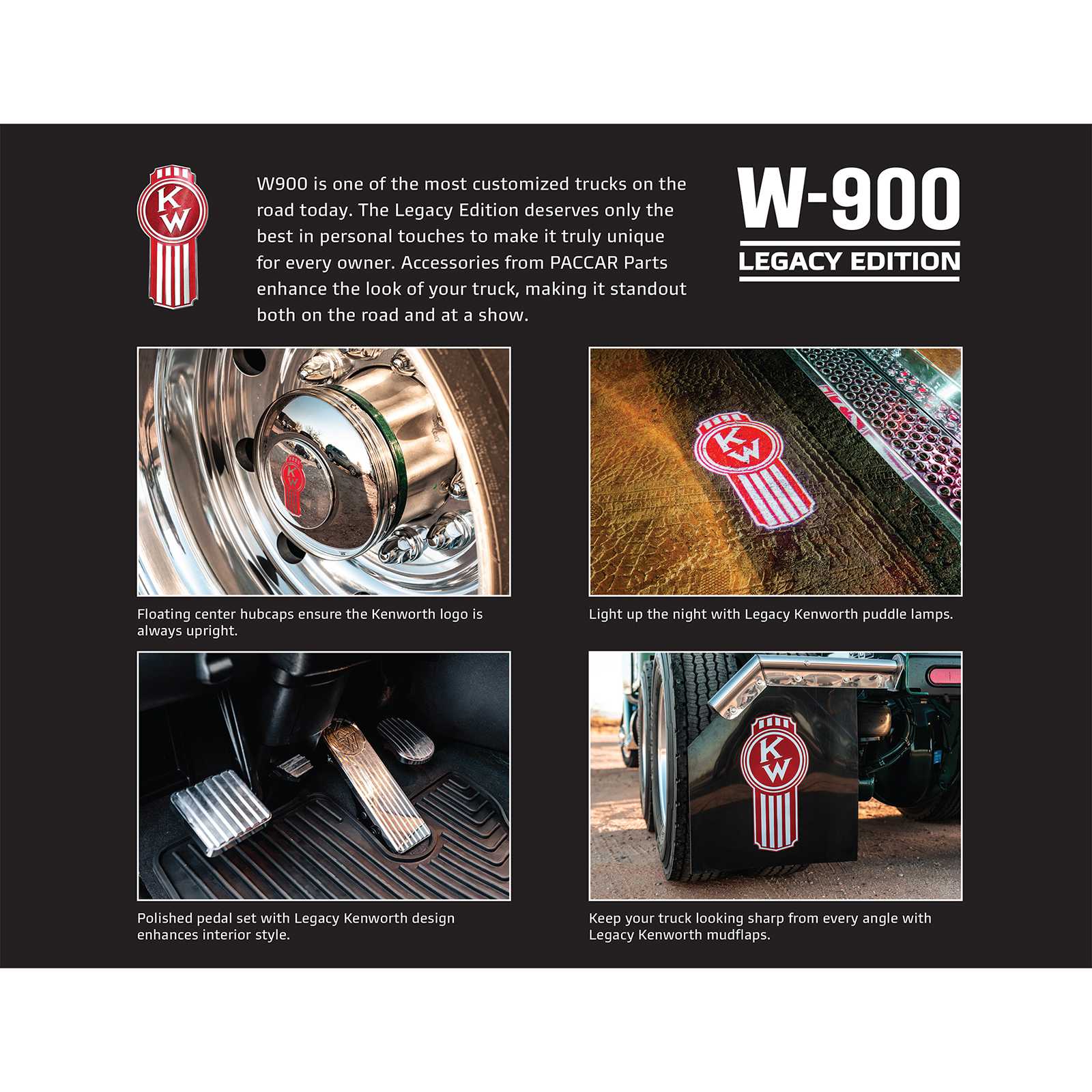 1/64 Kenworth W900L Legacy Edition Set with 11 Trucks, DCP by First Gear Limited Edition - Only 1,000 Made! - Image 8