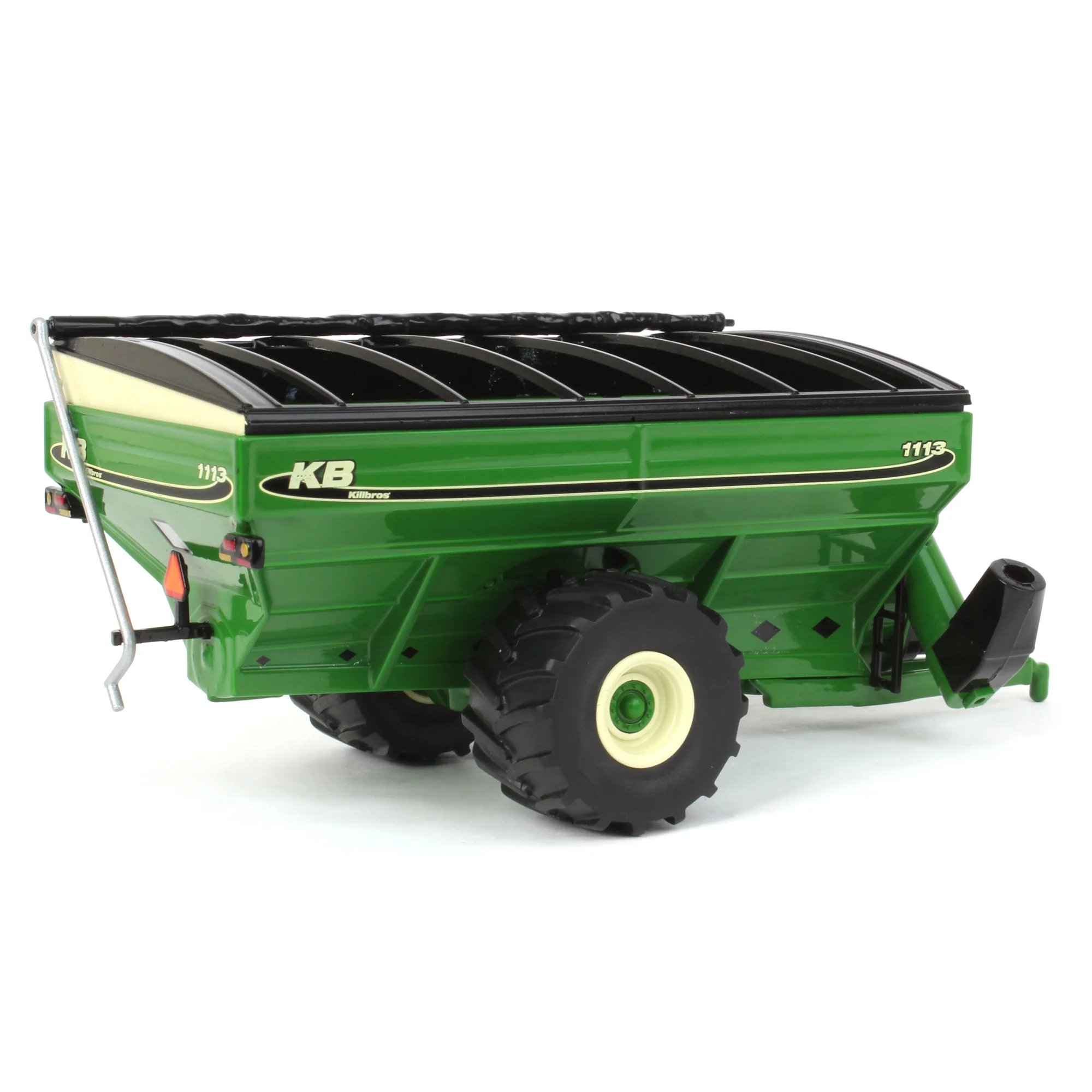1/64 Killbros 1113 Grain Cart with Flotation Tires, Green - Image 3