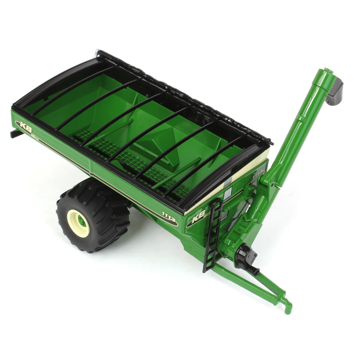 1/64 Killbros 1113 Grain Cart with Flotation Tires, Green - Image 5