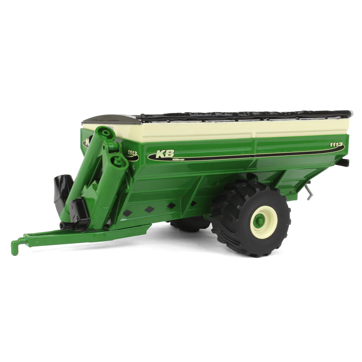 1/64 Killbros 1113 Grain Cart with Flotation Tires, Green - Image 7