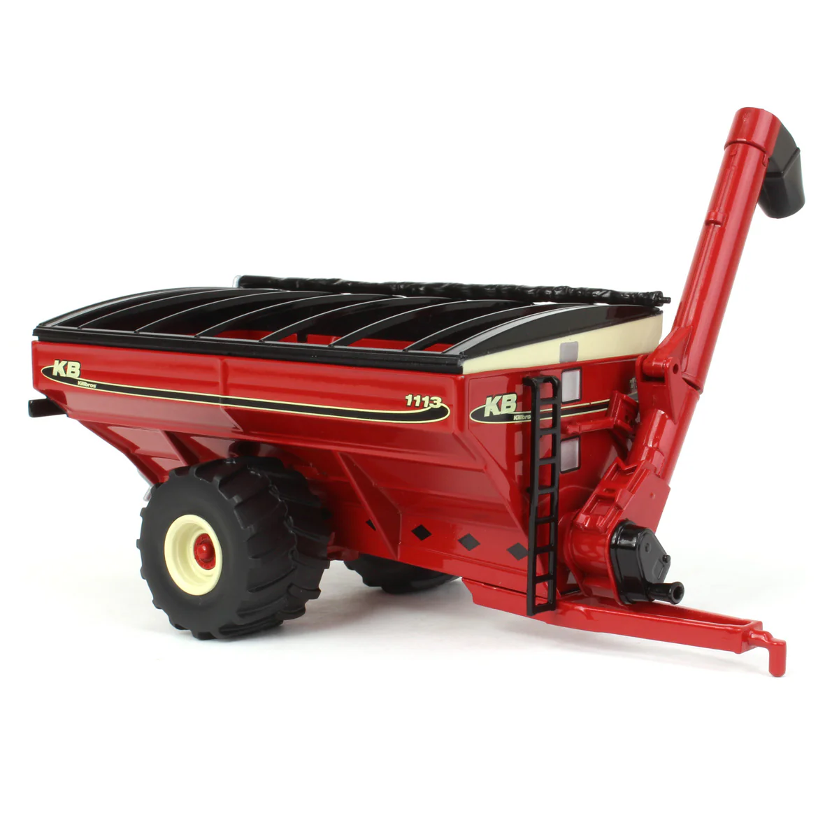 1/64 Killbros 1113 Grain Cart with Flotation Tires, Red - Image 2