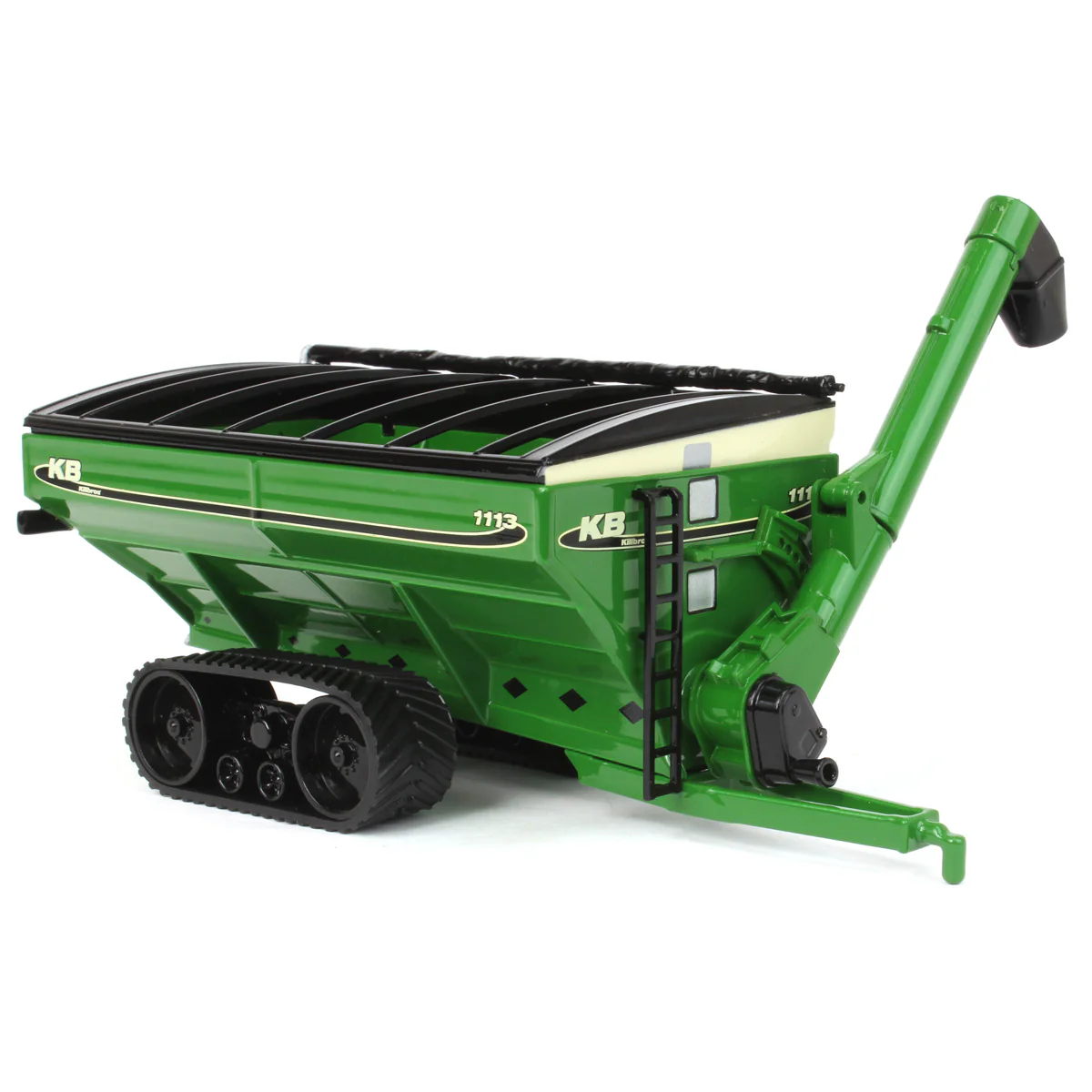 1/64 Killbros 1113 Grain Cart with Tracks, Green - Image 2