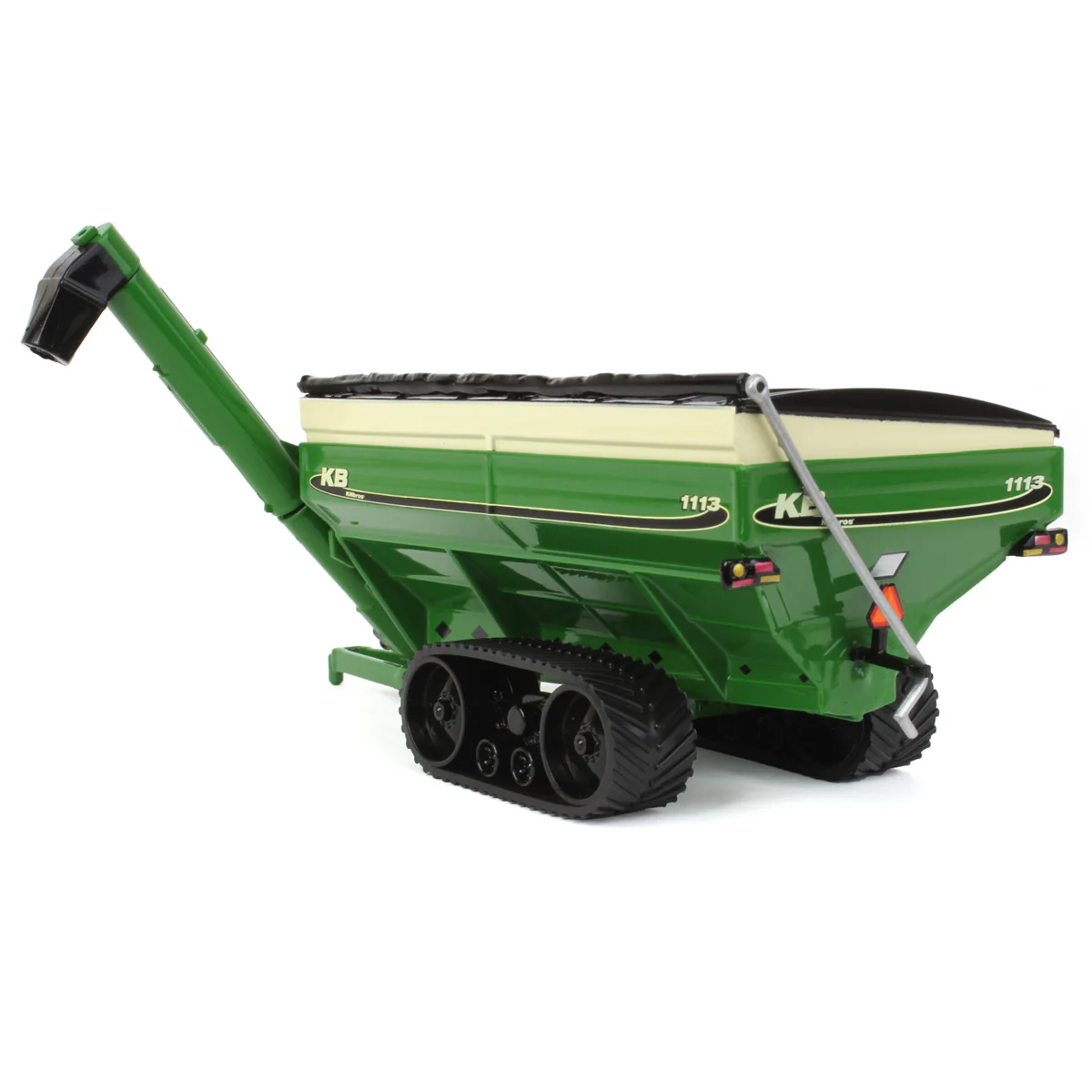 1/64 Killbros 1113 Grain Cart with Tracks, Green - Image 4