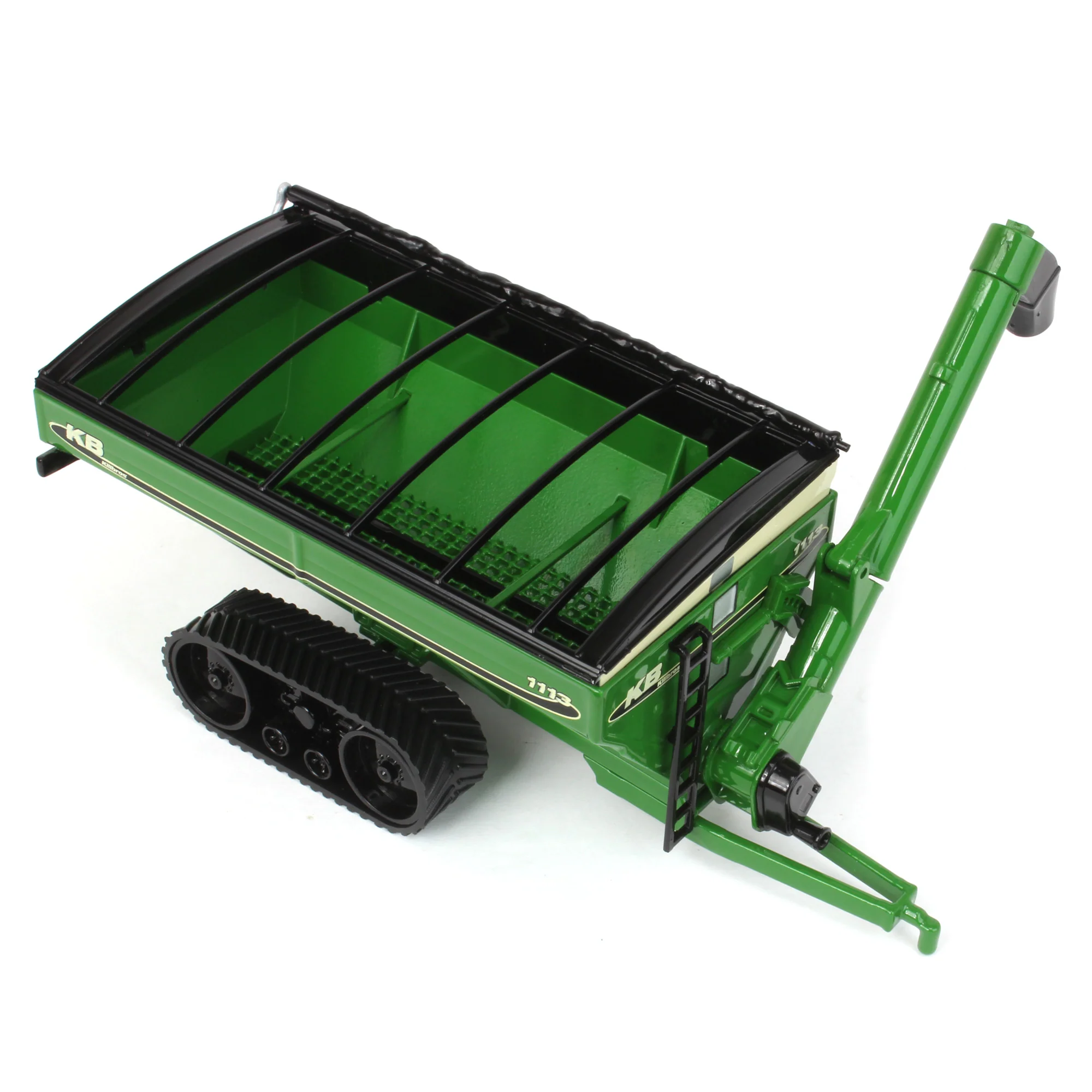 1/64 Killbros 1113 Grain Cart with Tracks, Green - Image 5
