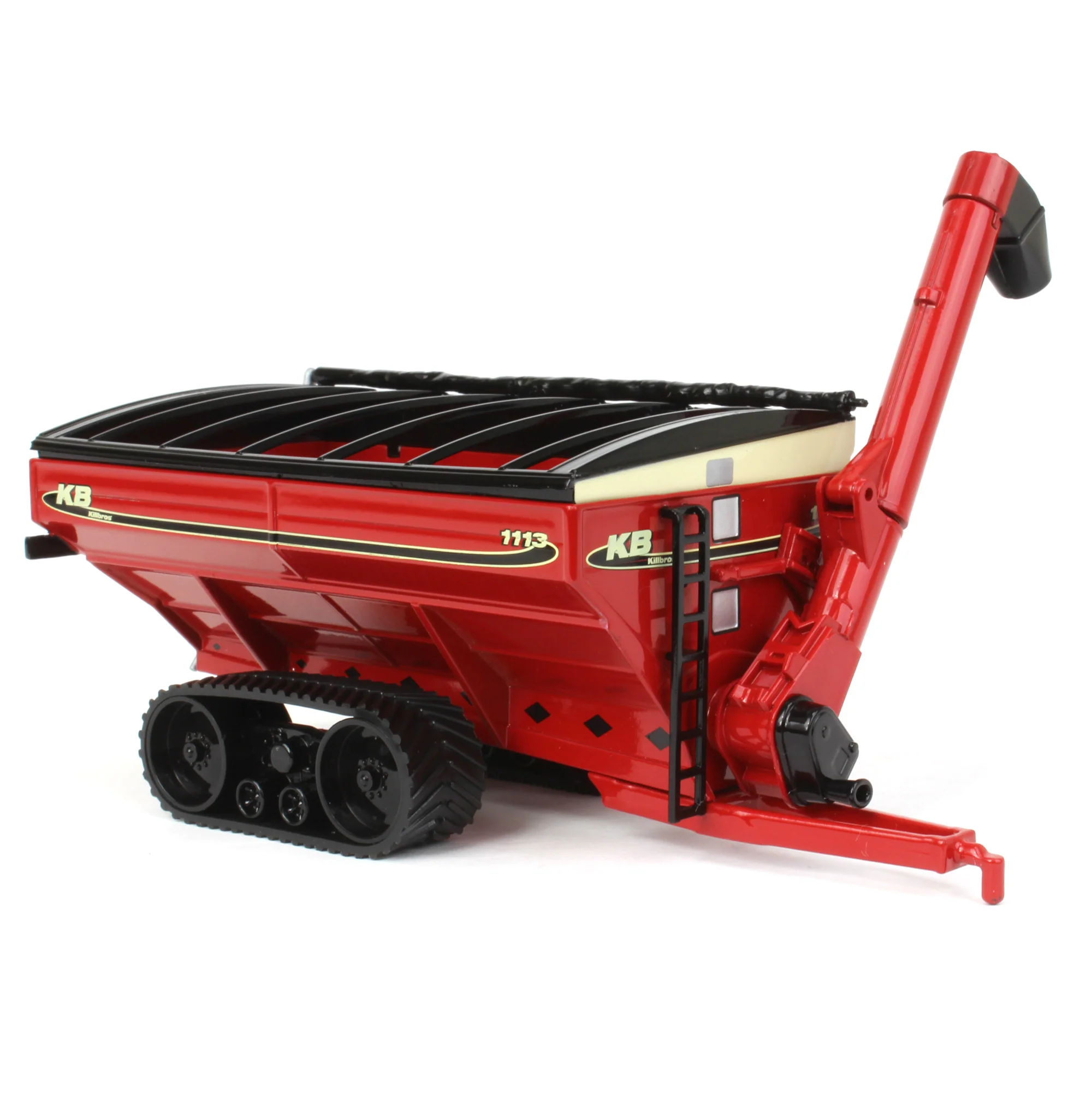 1/64 Killbros 1113 Grain Cart with Tracks, Red - Image 2