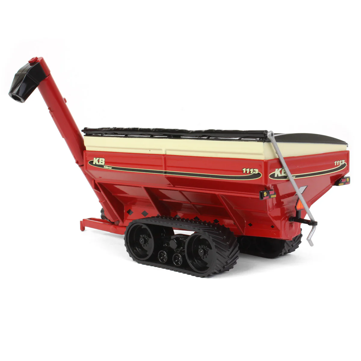 1/64 Killbros 1113 Grain Cart with Tracks, Red - Image 4