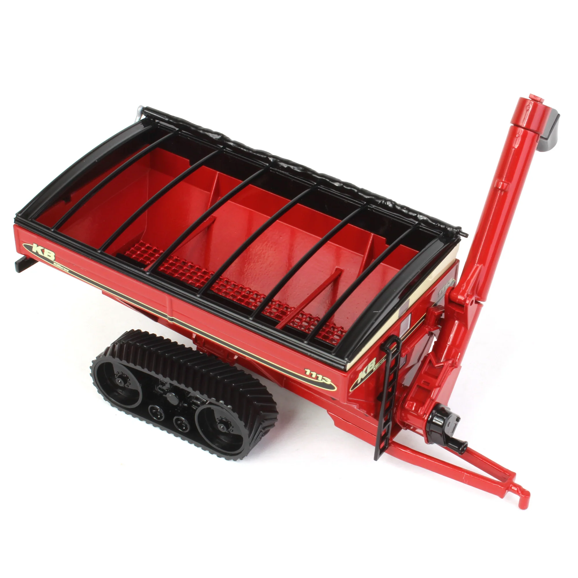 1/64 Killbros 1113 Grain Cart with Tracks, Red - Image 5