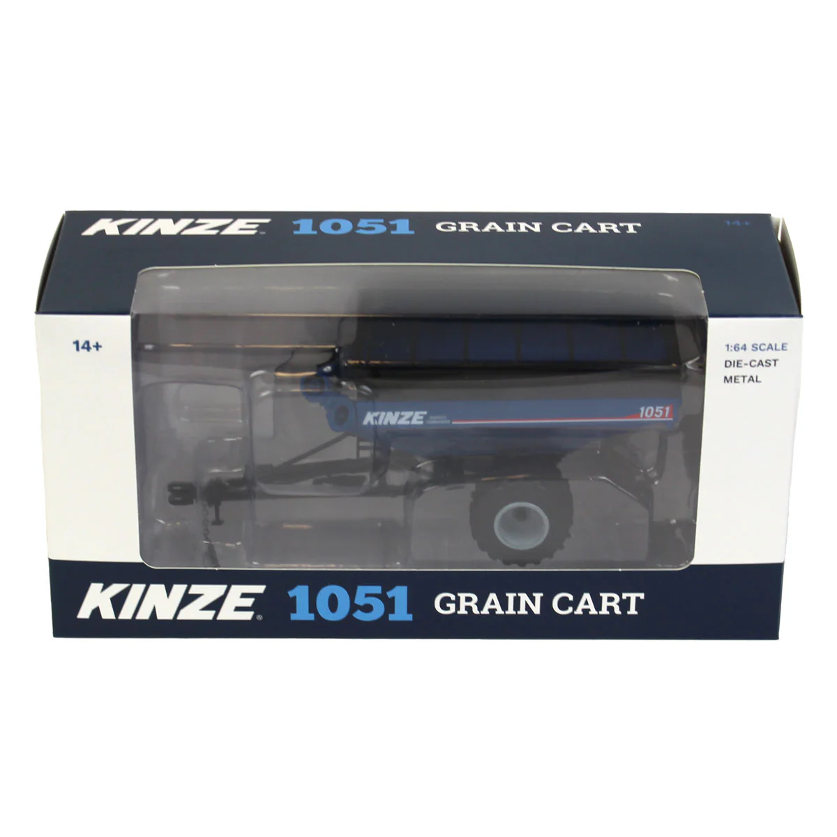 1/64 Kinze 1051 Grain Cart with Flotation Tires - Image 6