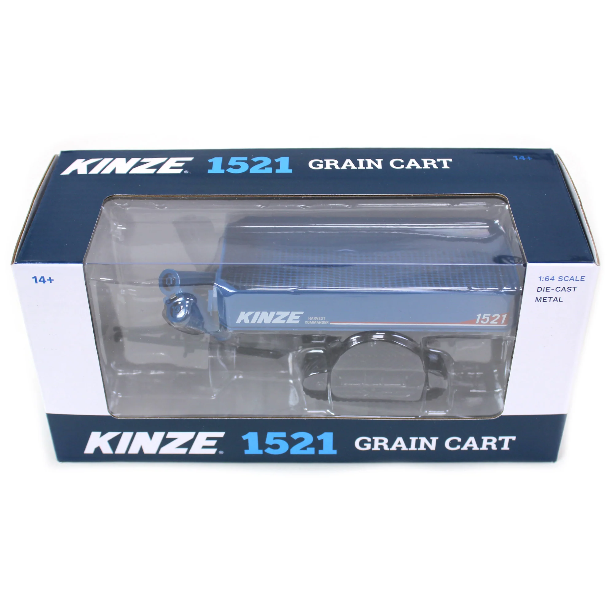 1/64 Kinze 1521 Grain Cart with Tracks by SpecCast - Image 6