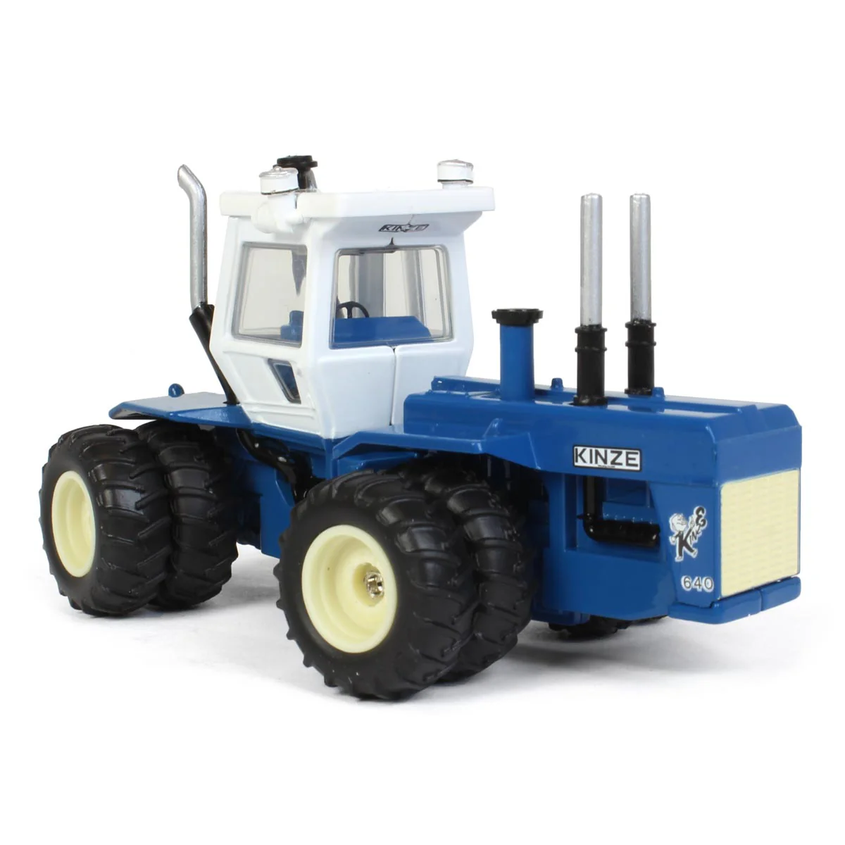 1/64 Kinze Big Blue 640 4WD Tractor with Front & Rear Duals - Image 2