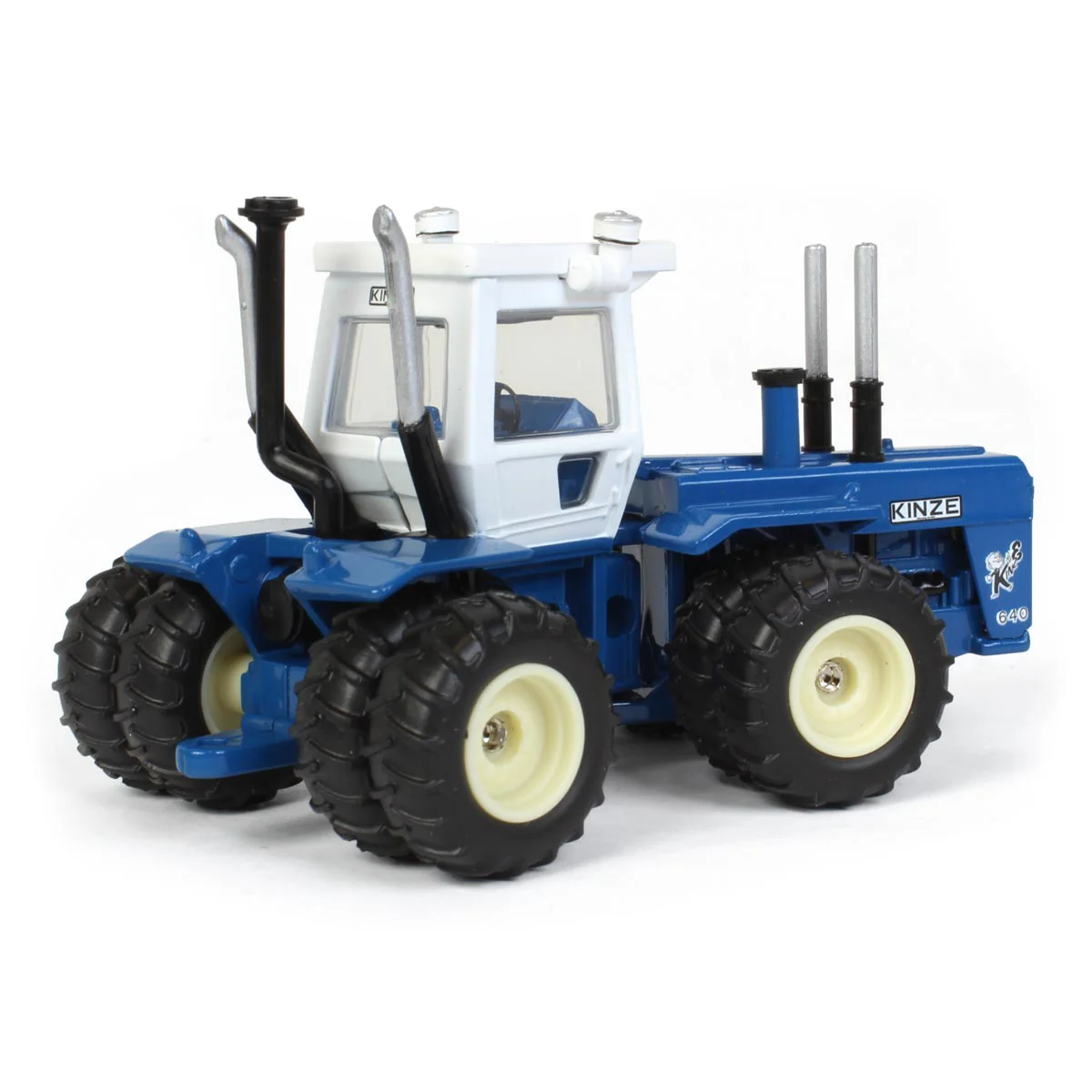 1/64 Kinze Big Blue 640 4WD Tractor with Front & Rear Duals - Image 3
