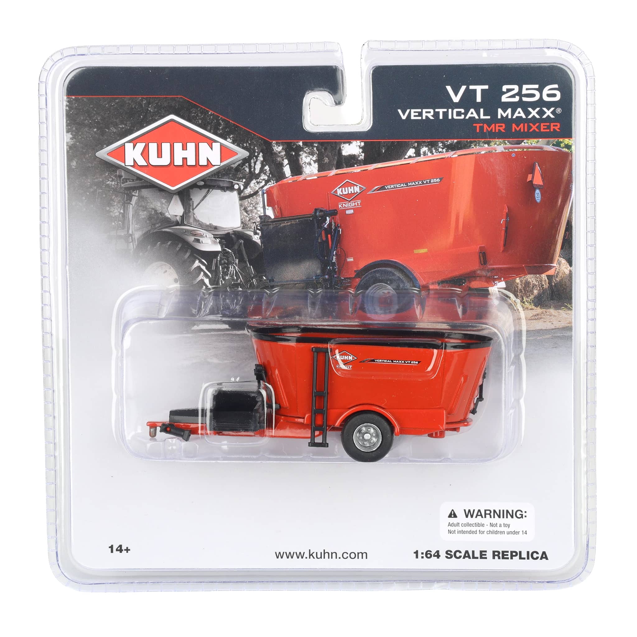1/64 Kuhn Knight VT 256 Twin-Auger Vertical Maxx Mixer - Image 7
