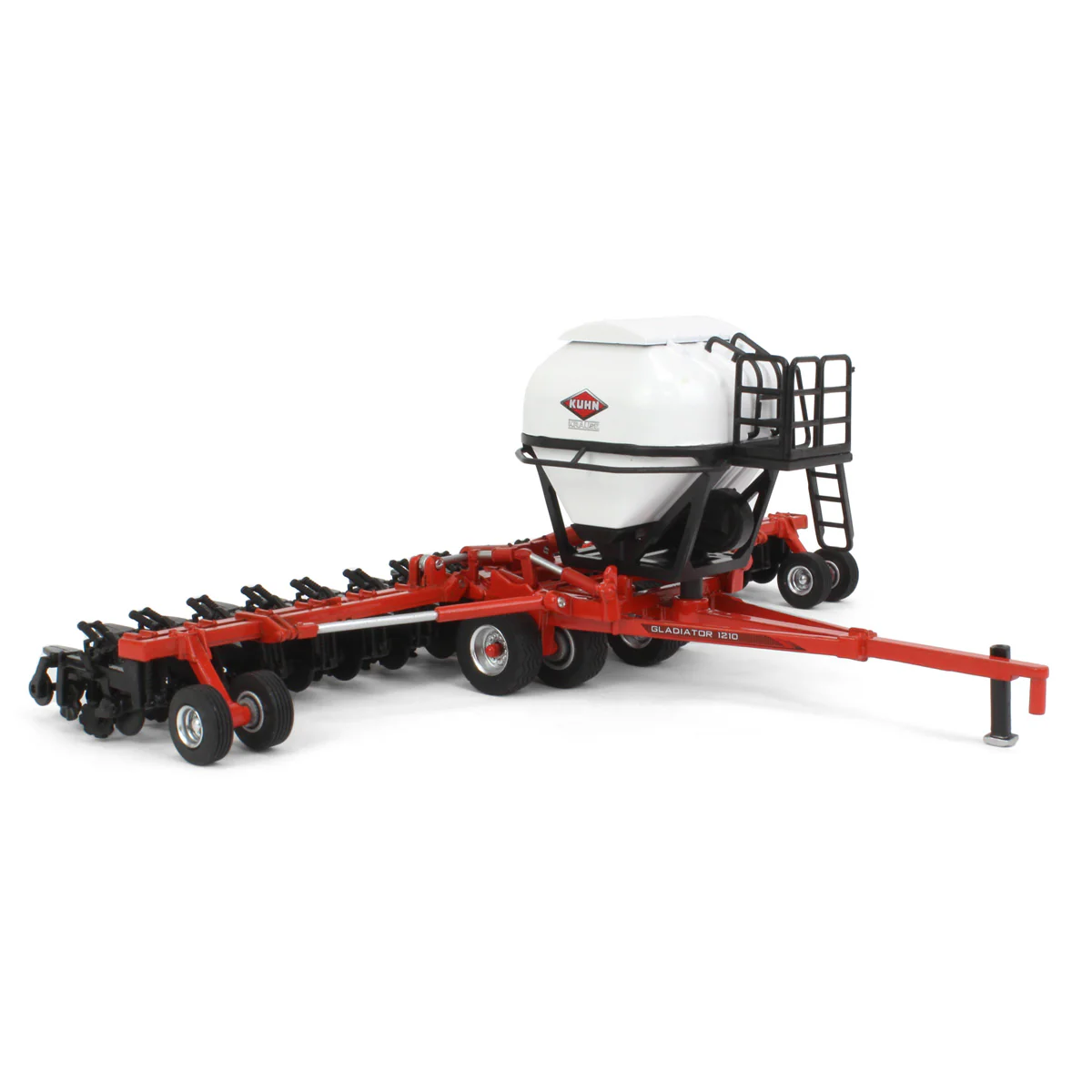 1/64 Kuhn Krause Gladiator 1210 Strip Tillage Tool with White Tank - Image 2