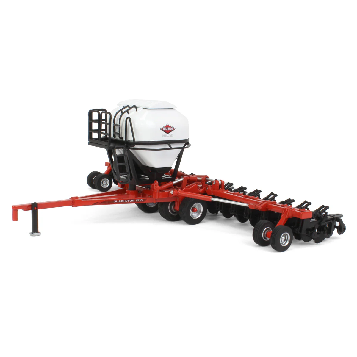 1/64 Kuhn Krause Gladiator 1210 Strip Tillage Tool with White Tank - Image 4
