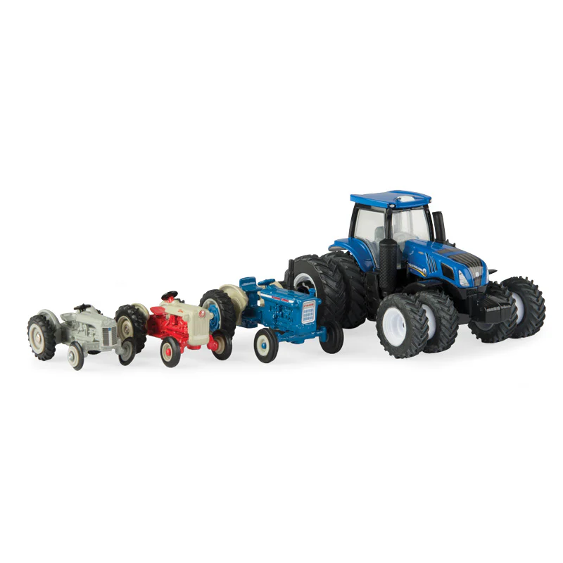 1/64 Limited Edition Ford 100th Anniv. Set w/ 9N, Golden Jubilee, 5000 & NH T8.435 - Image 2
