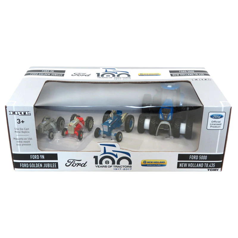 1/64 Limited Edition Ford 100th Anniv. Set w/ 9N, Golden Jubilee, 5000 & NH T8.435 - Image 3