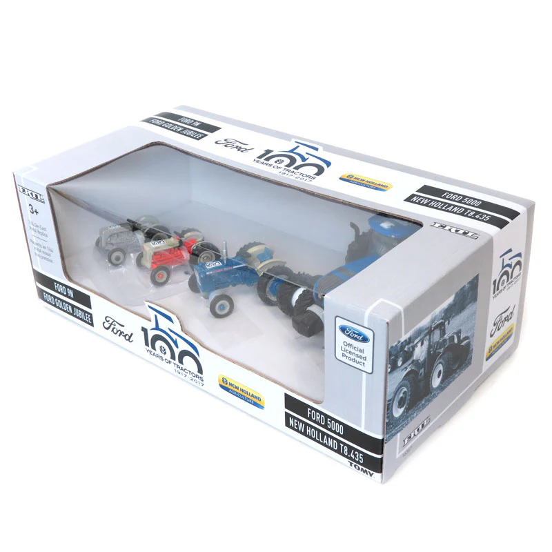1/64 Limited Edition Ford 100th Anniv. Set w/ 9N, Golden Jubilee, 5000 & NH T8.435 - Image 4