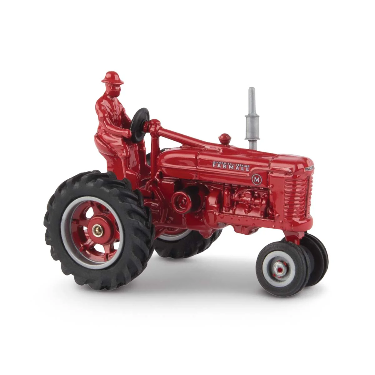 1/64 Limited Edition IH Farmall M Tractor with Man, ERTL 75th Anniversary, One-Time Production