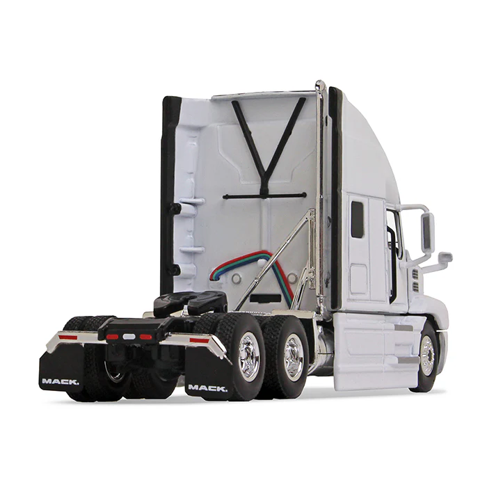 1/64 Mack Anthem Sleeper Cab, White with White 53ft Box Trailer by First Gear - Image 3