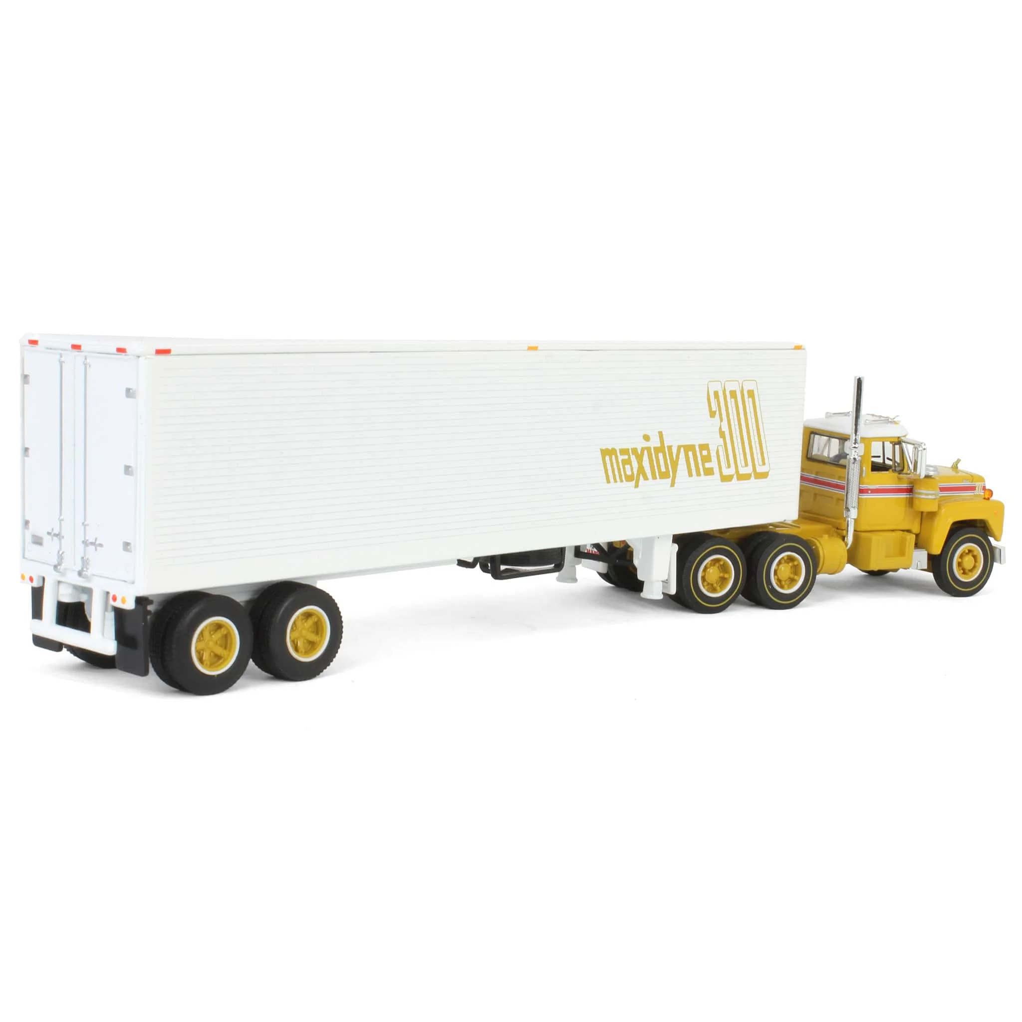 1/64 Mack R-Model Day Cab with 40ft Vintage Trailer, 125 Years of Mack, DCP by First Gear - Image 3