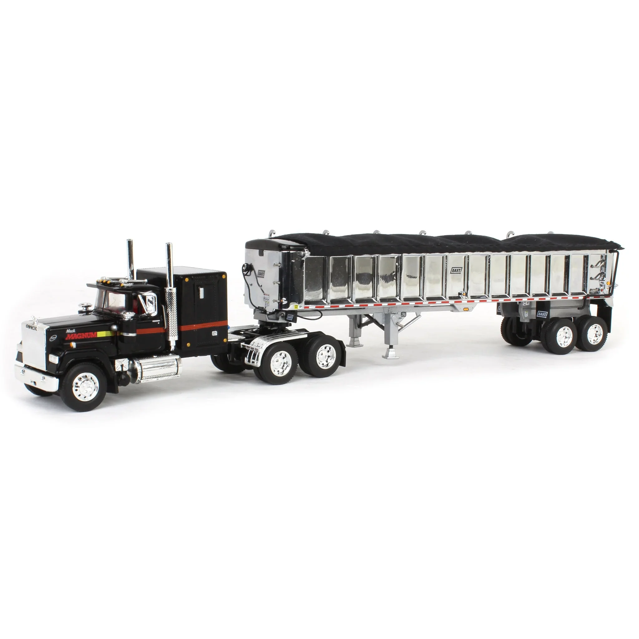 1/64 Mack Super-Liner Magnum with East End Dump Trailer, Mack 125th Anniversary, DCP by First Gear