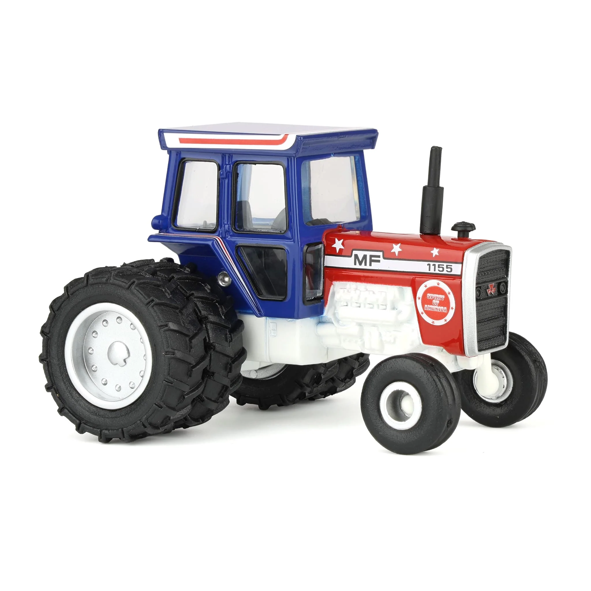 1/64 Massey Ferguson 1155 Stars & Stripes Tractor by ERTL, United States 250th Anniversary Edition - Image 2