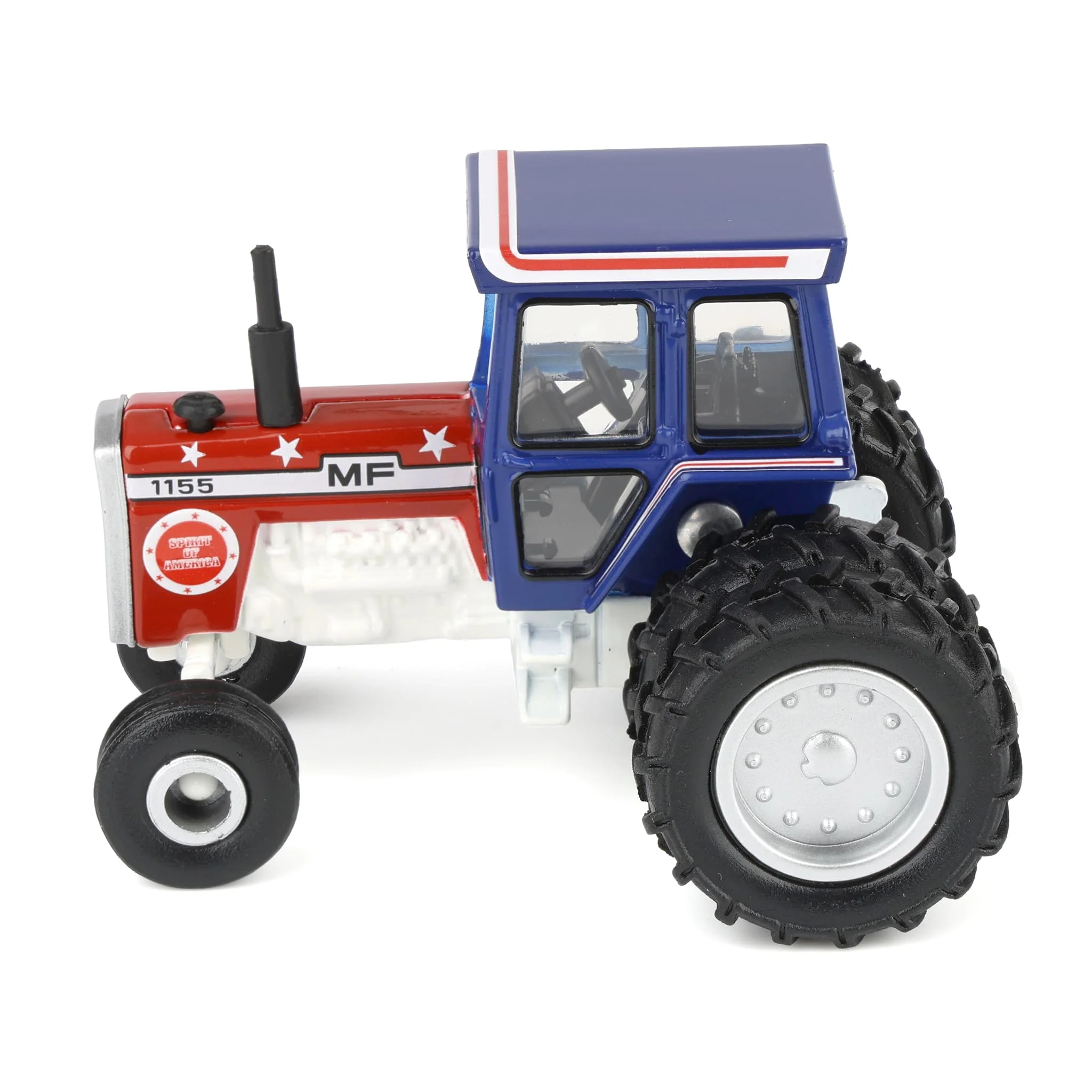 1/64 Massey Ferguson 1155 Stars & Stripes Tractor by ERTL, United States 250th Anniversary Edition - Image 5