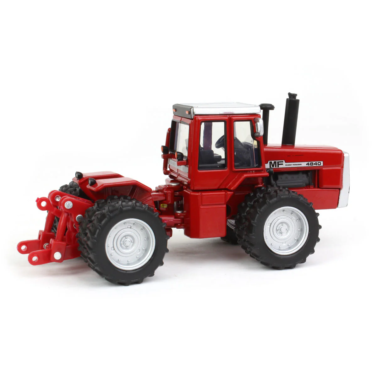 1/64 Massey Ferguson 4840 4WD Tractor with Duals by ERTL, 2022 National Farm Toy Show - Image 3