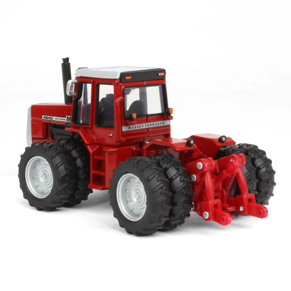 1/64 Massey Ferguson 4840 4WD Tractor with Duals by ERTL, 2022 National Farm Toy Show - Image 4