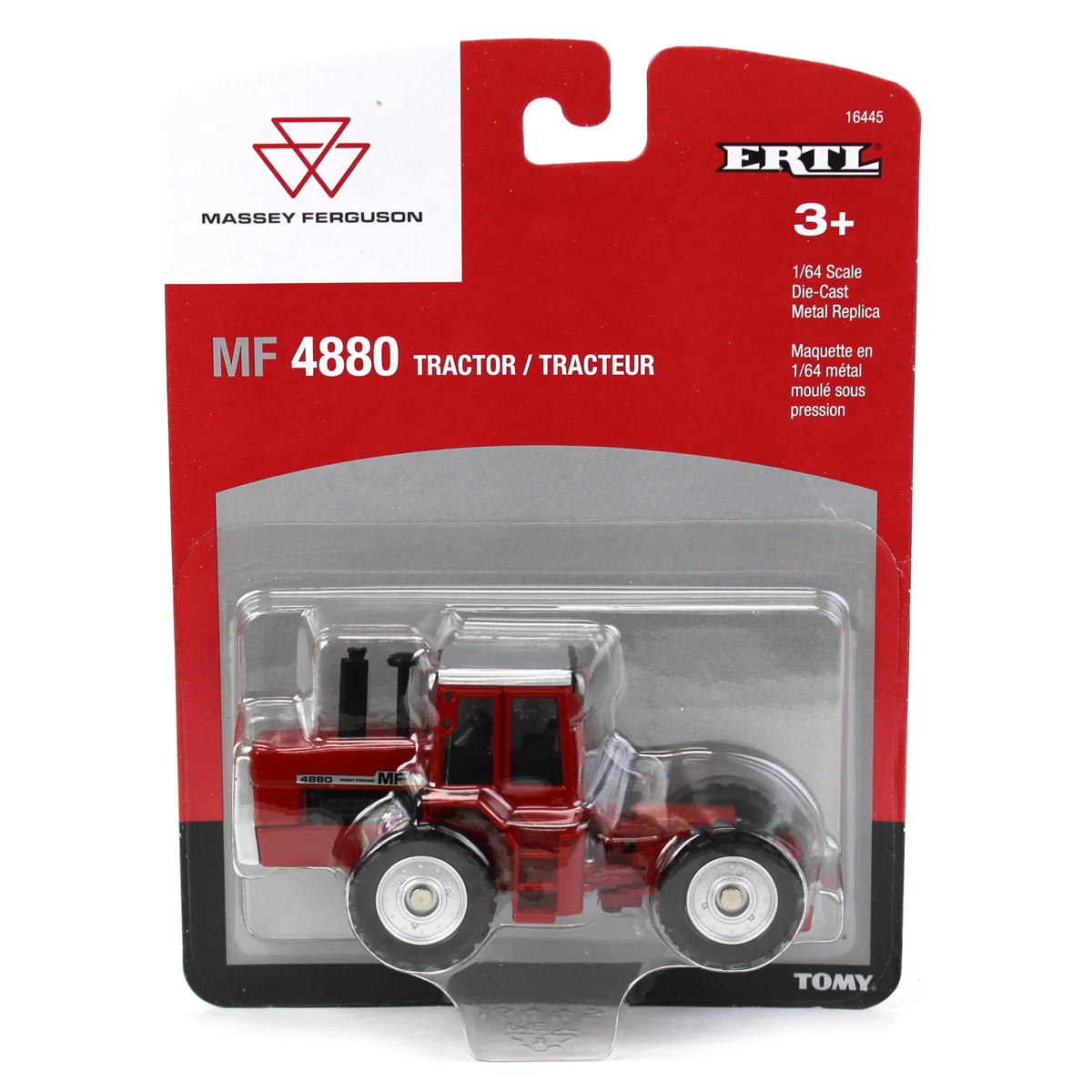 1/64 Massey Ferguson 4880 4WD Tractor by ERTL - Image 5