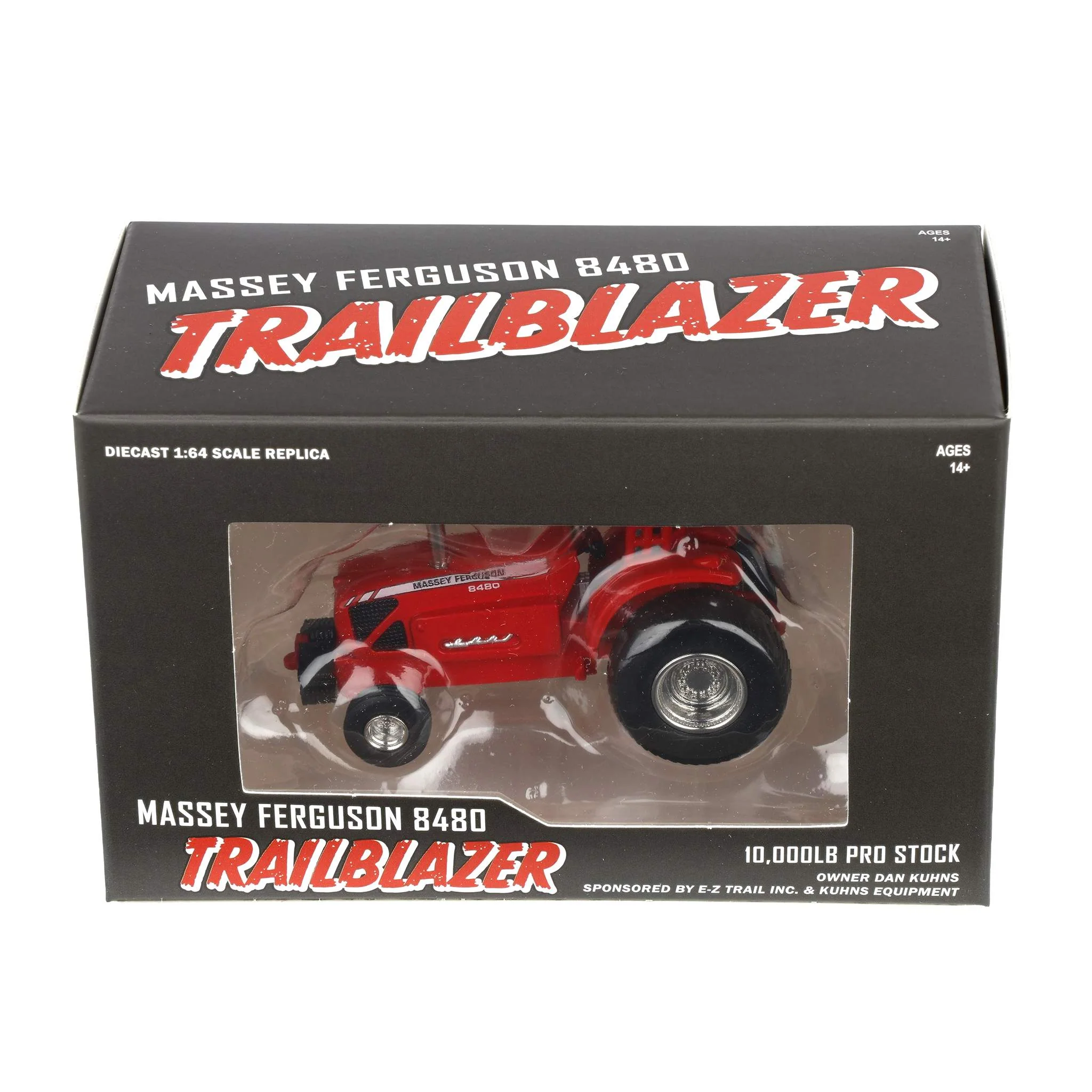 1/64 Massey Ferguson 8480 Trailblazer Super Stock Pulling Tractor by SpecCast - Image 6