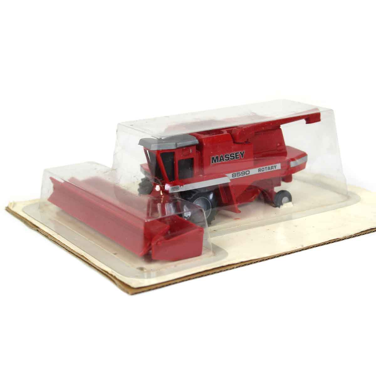 1/64 Massey Ferguson 8590 Rotary Combine with Grain Head, 1987 National Farm Toy Show - Image 2