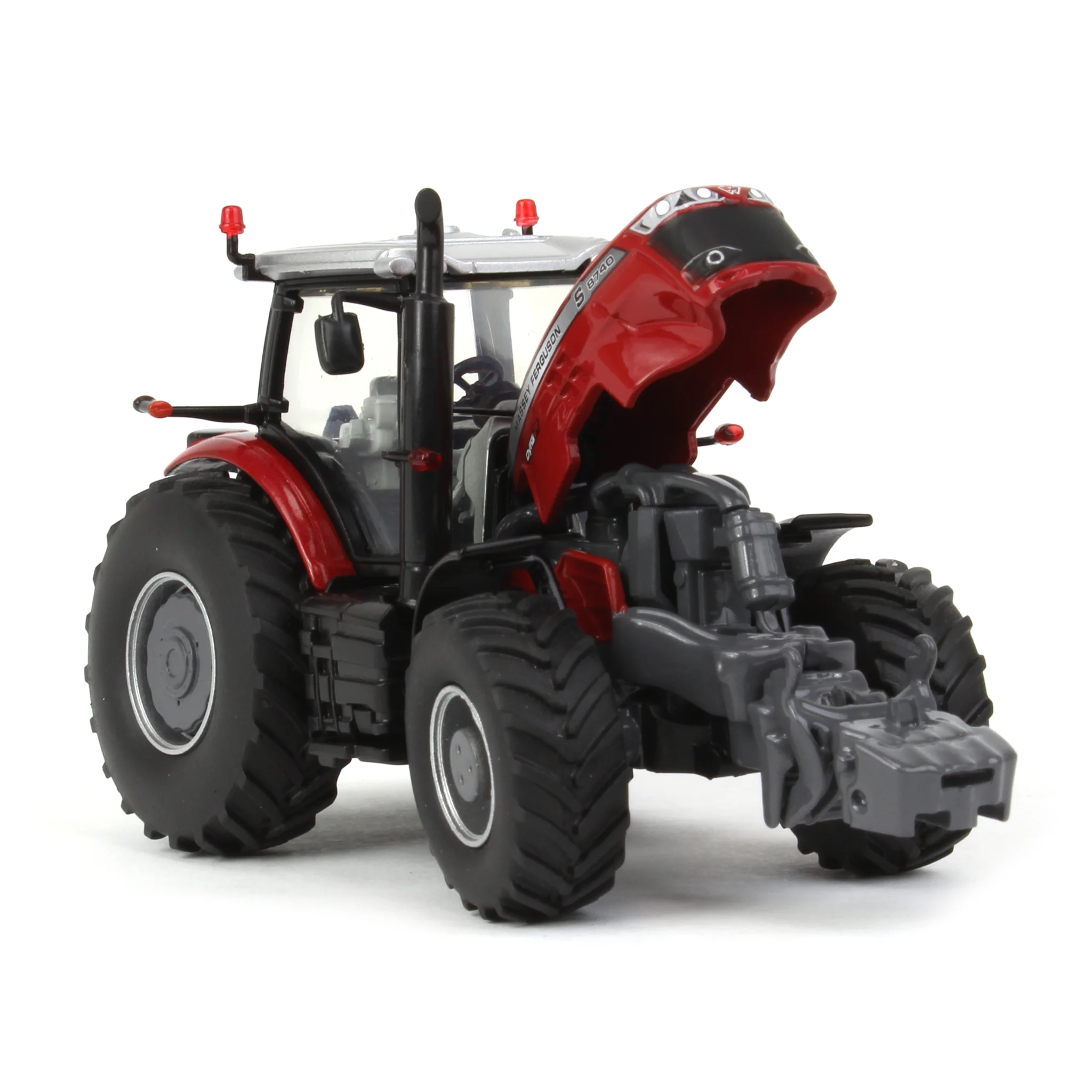 1/64 Massey Ferguson 8740S Tractor with Singles by SpecCast - Image 5