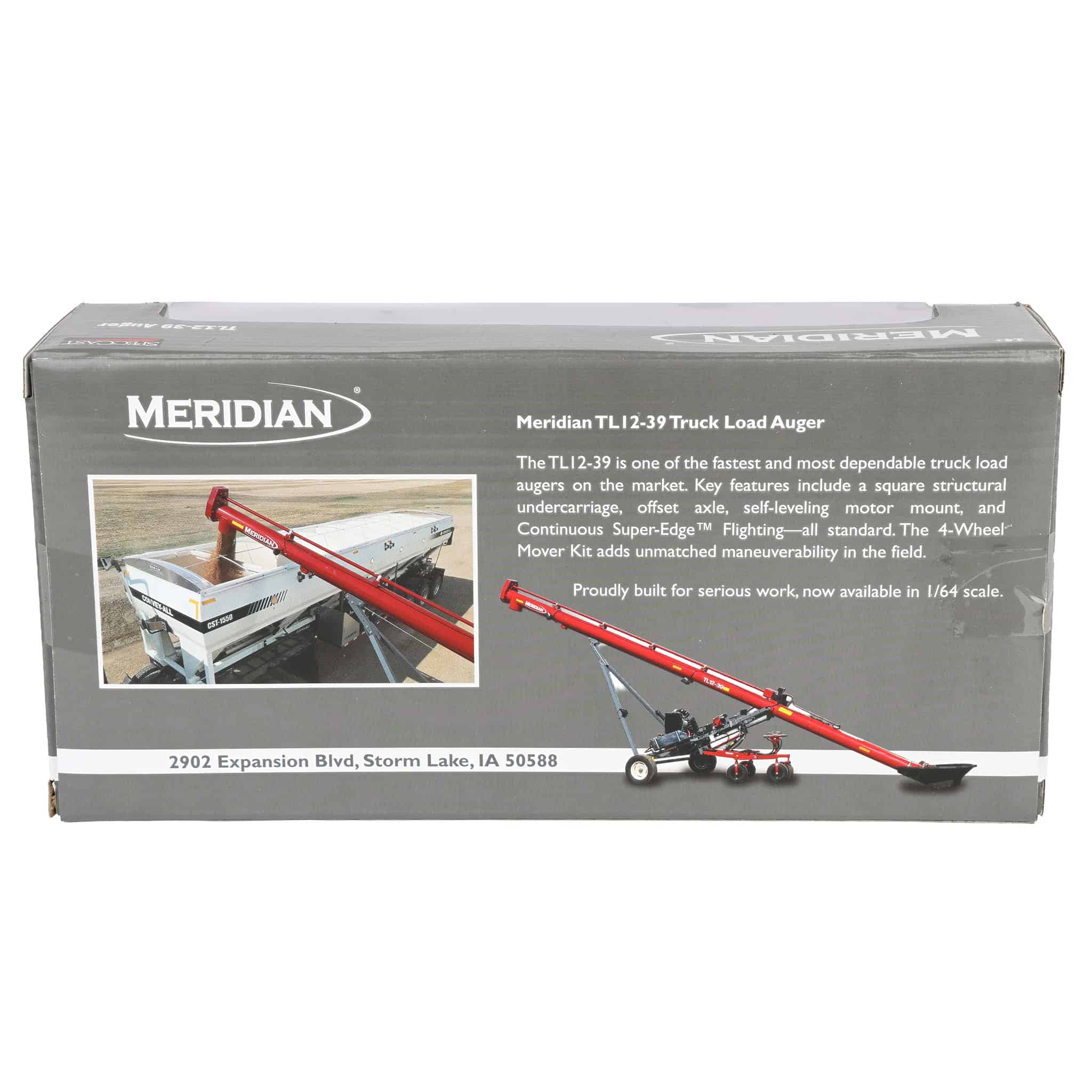 1/64 Meridian TL 12-39 Grain Auger by SpecCast - Image 8