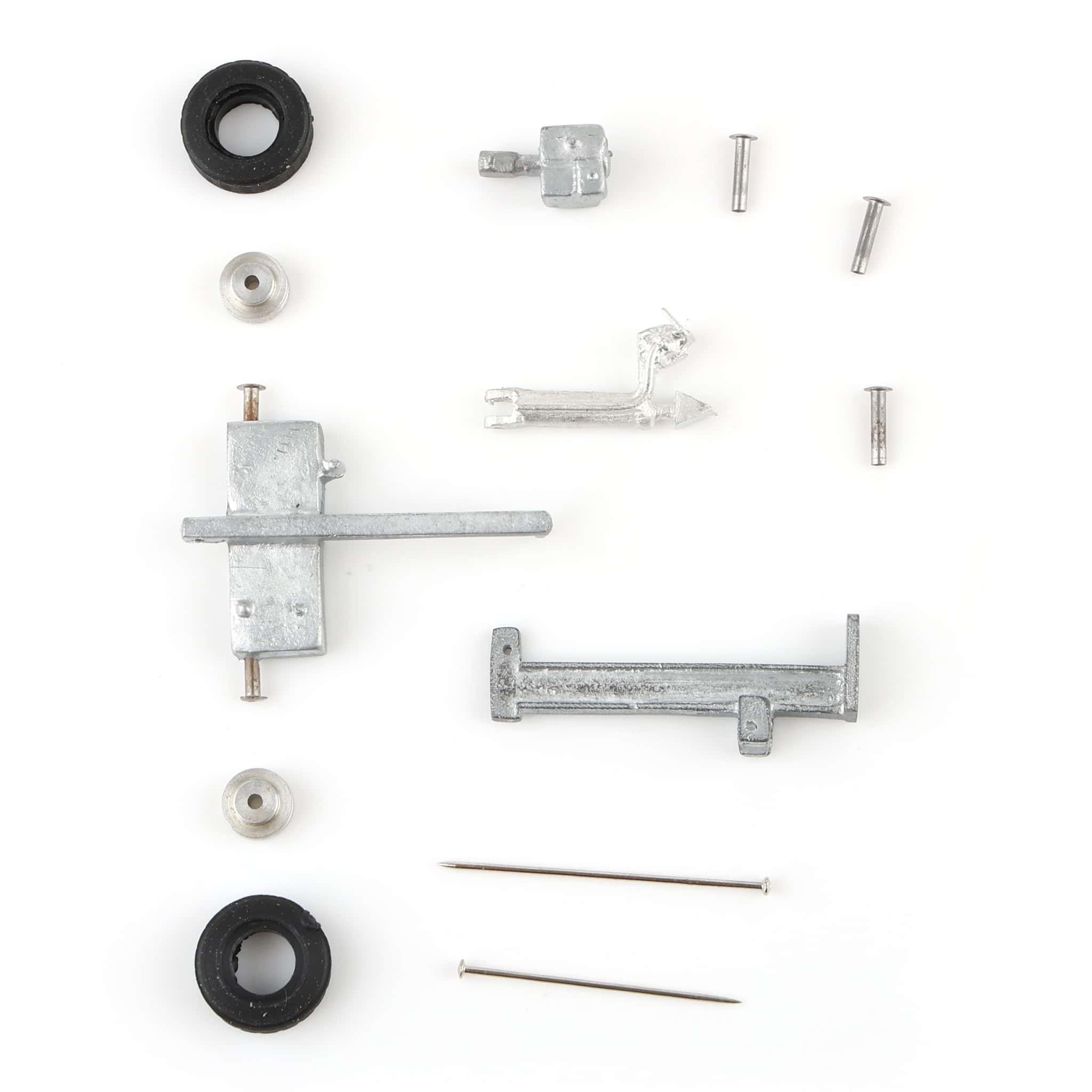 1/64 Metal Wood Splitter Trailer Kit by Moores Toys - Image 2