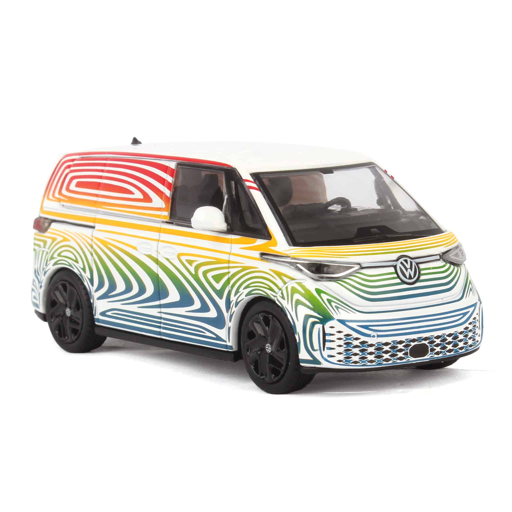 1/64 Mini GT Volkswagen ID Buzz Prototype, Rainbow Edition - Image 2