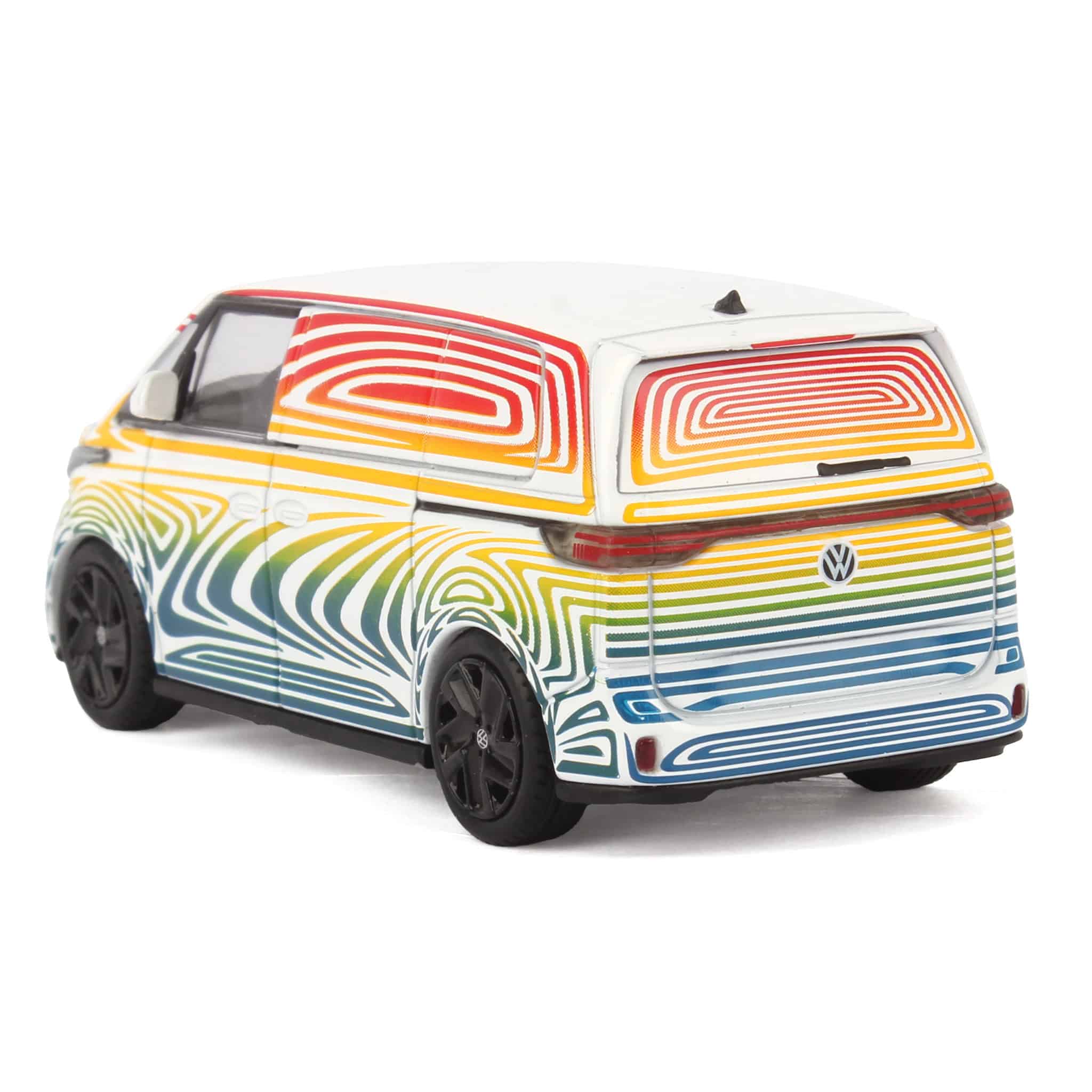 1/64 Mini GT Volkswagen ID Buzz Prototype, Rainbow Edition - Image 4