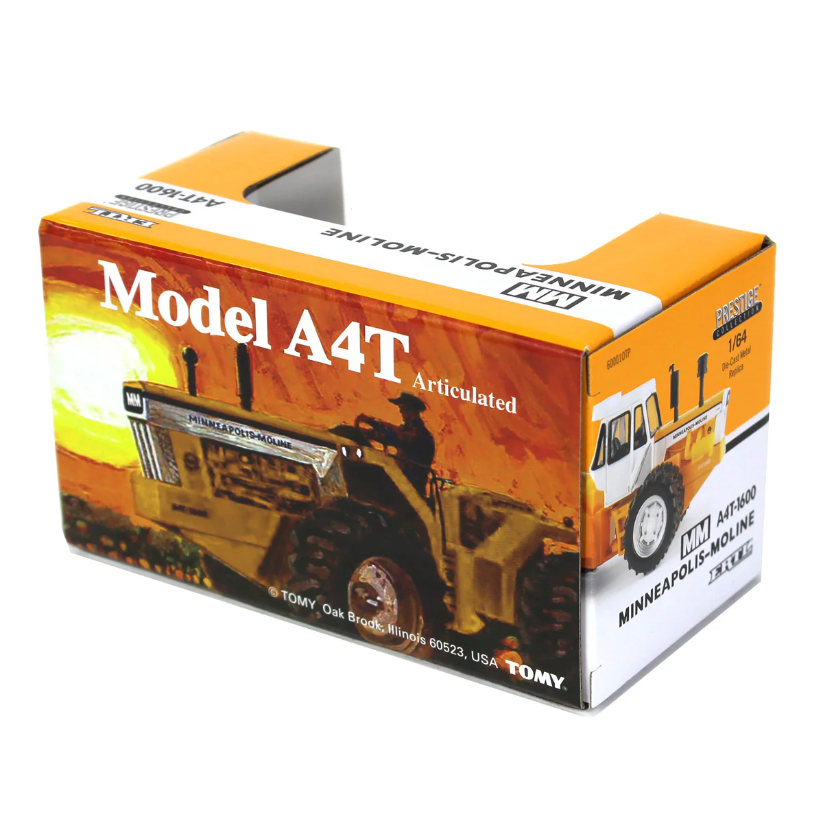 1/64 Minneapolis Moline A4T-1600 4WD Tractor with Front & Rear Duals by ERTL - Image 6